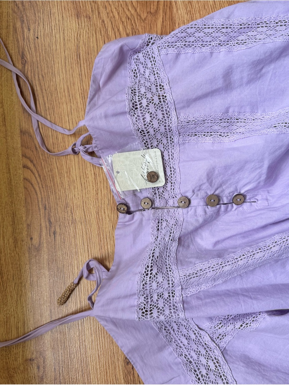 New with tags - Free People - Purple Lavender Fields Dress - Picture 2 of 3
